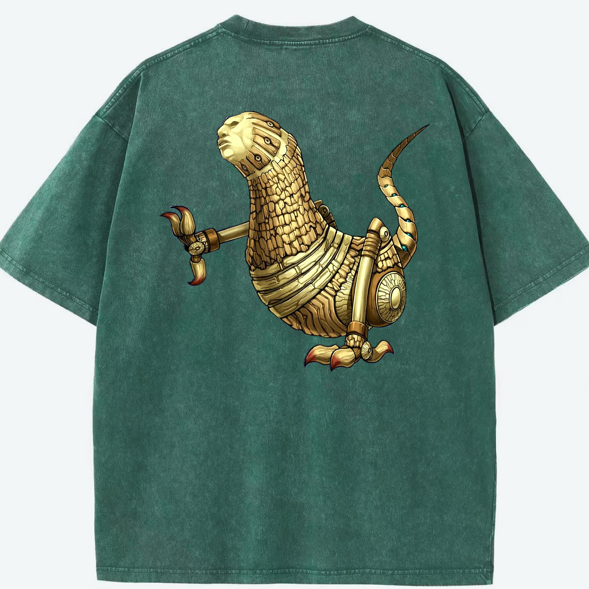 （画像用） 遊☆戯☆王 Yu-Gi-Oh! 綿100% ヴィンテージ風 半袖Tシャツ（背面プリント）
